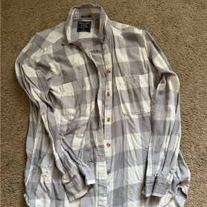 Abercrombie & Fitch Plaid Button-Down Shirt